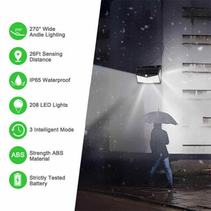 Solar Flood Light with Motion Sensor and 800 Lumens for Outdoor Lighting