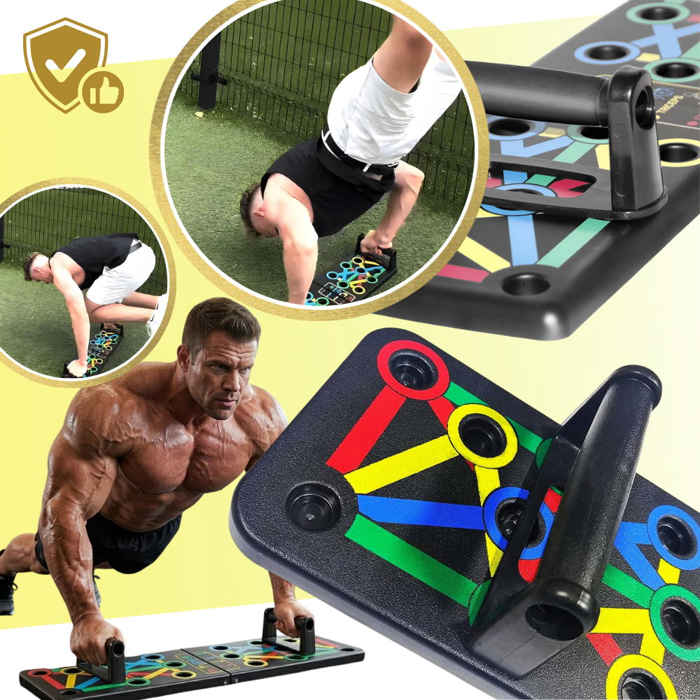 Strong Confidence Color Push-up Board - Ozerty