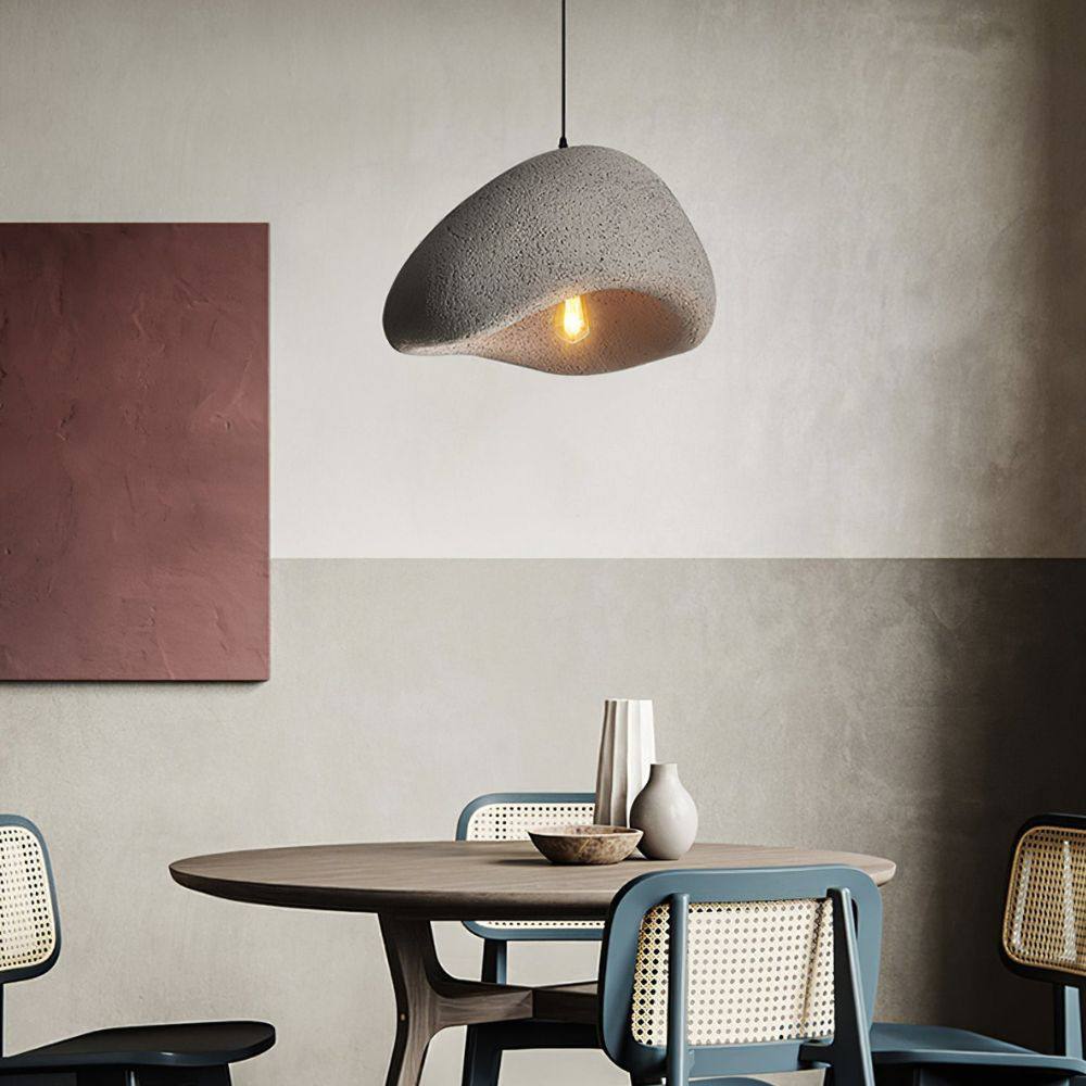 Wabi-Sabi Cocoon Pendant Light