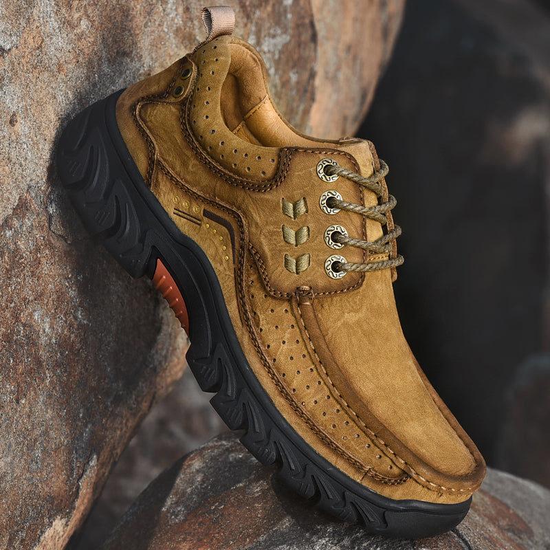 Women's comfortable orthopedic ankle boots, made with high-quality leather and slip-resistant sole
