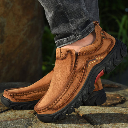 Women's orthopedic brown leather boots, an investment in comfortable and healthy footwear