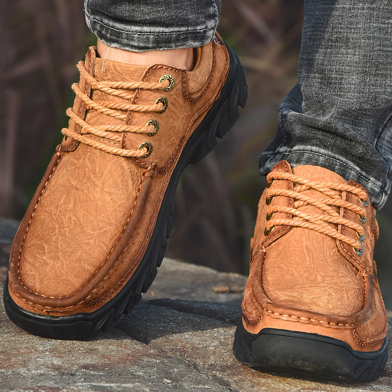 Women's orthopedic brown leather boots, a durable option for comfortable, everyday style