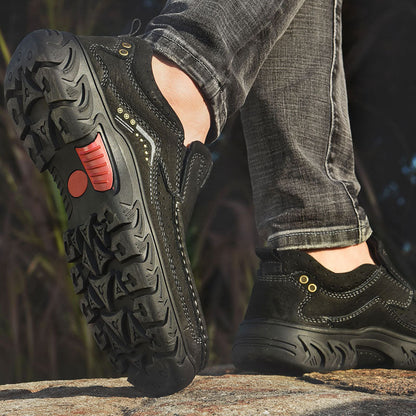 Women's comfortable orthopedic brown leather boots, designed to evenly distribute pressure